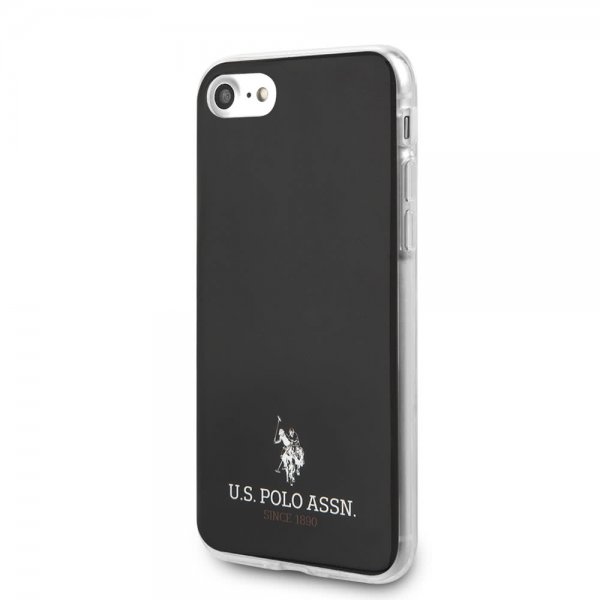 U.S. Polo iPhone 7/8/SE Kuori Small Logo Musta