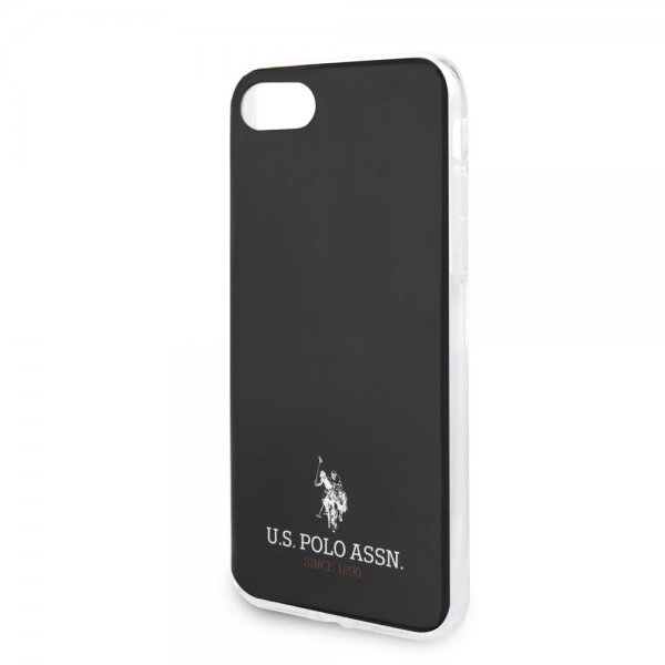 U.S. Polo iPhone 7/8/SE Kuori Small Logo Musta