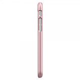 Spigen iPhone 7/8/SE kuori Thin Fit Rose Gold