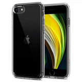 Spigen iPhone 7/8/SE kuori Ultra Hybrid Crystal Clear