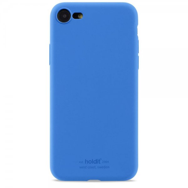 holdit iPhone 7/8/SE kuori silikonia, Sky Blue
