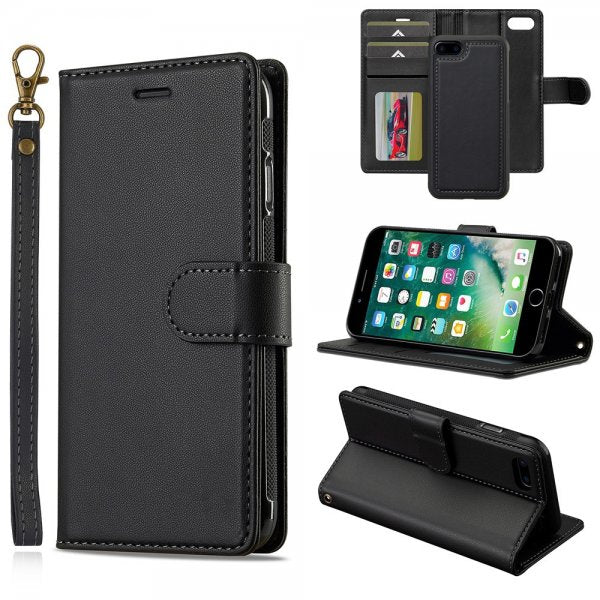 Nordic Covers iPhone 7/8/SE Suojakotelo irrotettavalla MagSafe-kuorella Raven Black
