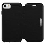 Otterbox iPhone 7/8/SE Suojakotelo Strada Folio Shadow Black