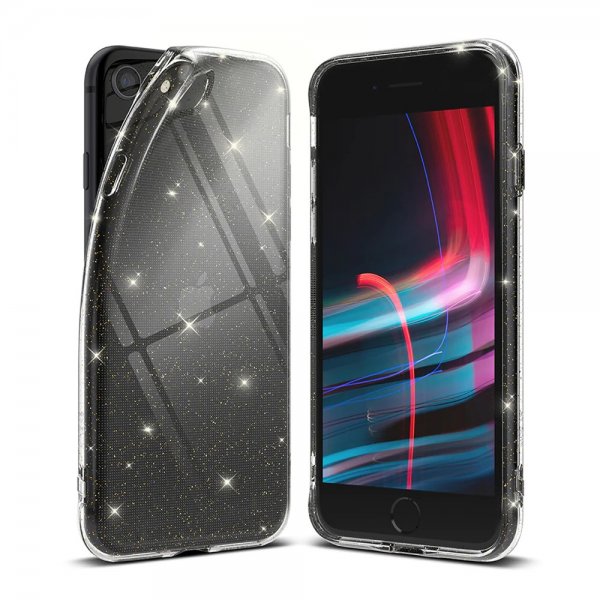 Ringke iPhone 7/8/SE kuori Air Glitter Clear