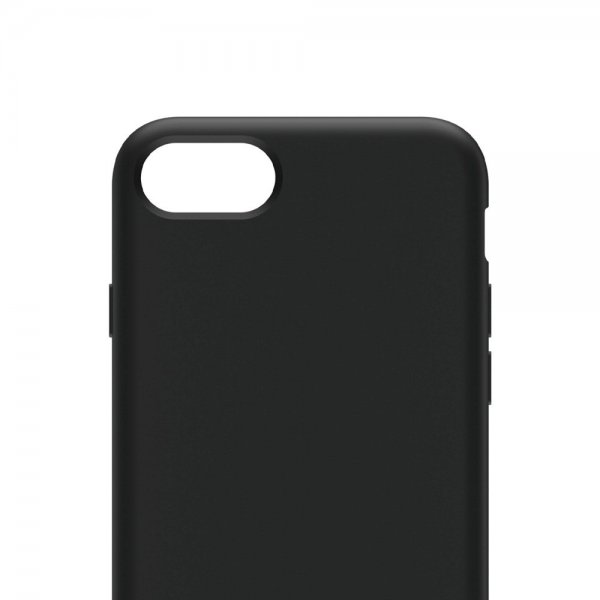PanzerGlass iPhone 7/8/SE kuori, biohajoava, musta