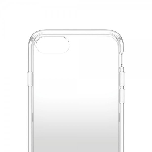 PanzerGlass iPhone 7/8/SE kuori, kova kotelo, läpinäkyvä