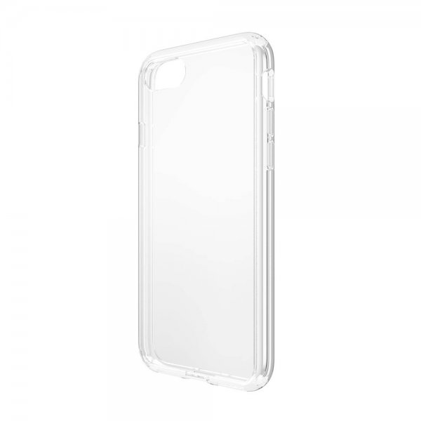 PanzerGlass iPhone 7/8/SE kuori, kova kotelo, läpinäkyvä
