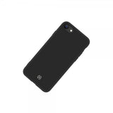 Celly iPhone 7/8/SE CROMO -kuori, musta
