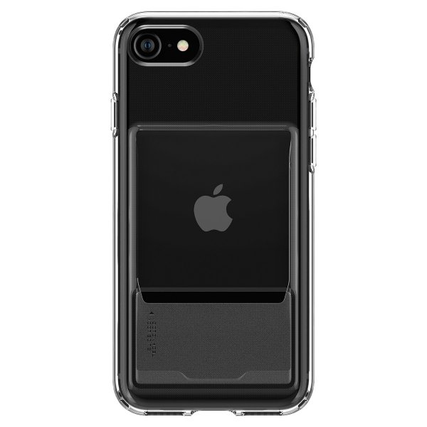 Spigen iPhone 7/8/SE kuori Crystal Slot Crystal Clear