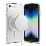 Ringke iPhone 7/8/SE kuori Fusion Magnetic MagSafe Matte Clear
