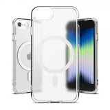 Ringke iPhone 7/8/SE kuori Fusion Magnetic MagSafe Matte Clear
