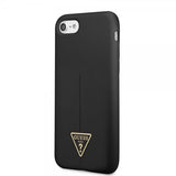 Guess iPhone 7/8/SE Kuori Metal Triangle Musta
