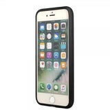 Guess iPhone 7/8/SE Kuori Metal Triangle Musta