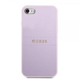 Guess iPhone 7/8/SE Kuori Saffiano Metal Logo Lila