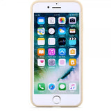 holdit iPhone 7/8/SE kuori silikoni beige