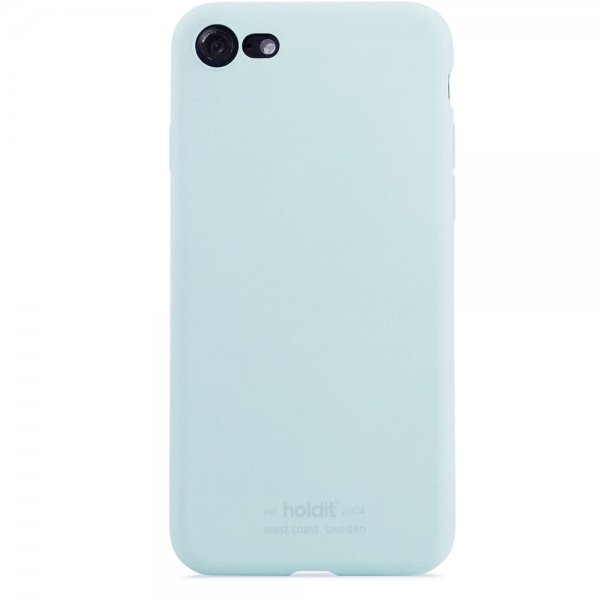 holdit iPhone 7/8/SE kuori silikoni minttu