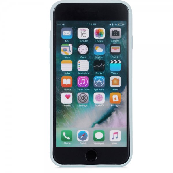holdit iPhone 7/8/SE kuori silikoni minttu
