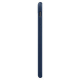 Spigen iPhone 7/8/SE kuori Silicone Fit tummansininen