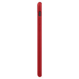 Spigen iPhone 7/8/SE kuori, Silicone Fit, punainen