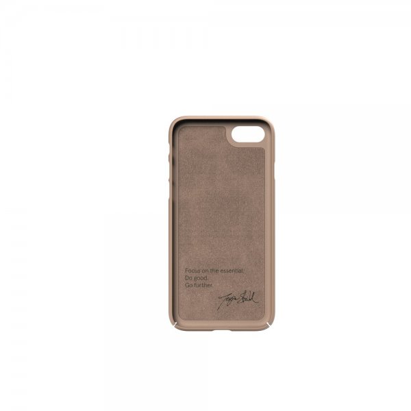 Nudient iPhone 7/8/SE Thin Case V3 Clay Beige -kuori