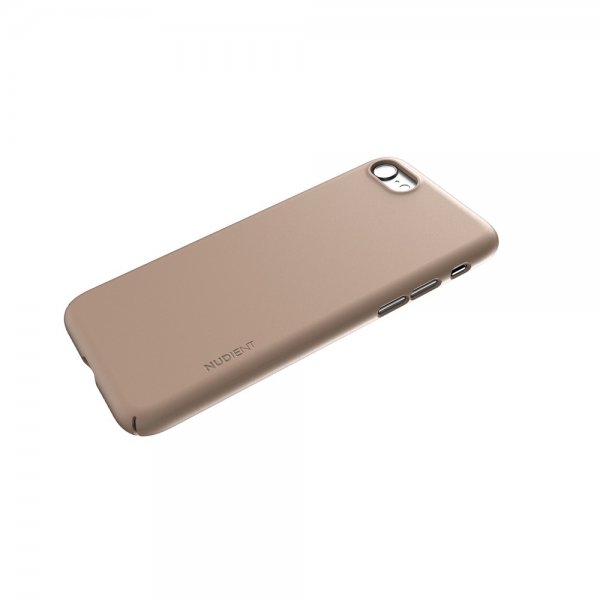 Nudient iPhone 7/8/SE Thin Case V3 Clay Beige -kuori
