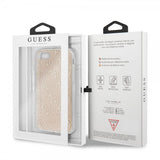Guess iPhone 7/8/SE Kuori Glitter Suojus Kulta