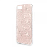 Guess iPhone 7/8/SE Kuori Glitter Cover Peony Ruusu