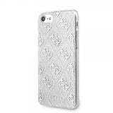 Guess iPhone 7/8/SE Kuori Glitter Peony Hopea