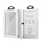Guess iPhone 7/8/SE Kuori Glitter Peony Hopea
