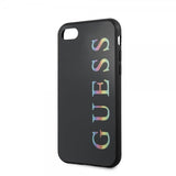 Guess iPhone 7/8/SE Kuori Glitter Cover Musta