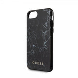 Guess iPhone 7/8/SE Kuori Marble Cover Musta