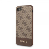 Guess iPhone 7/8/SE Kuori Stripe Cover Ruskea