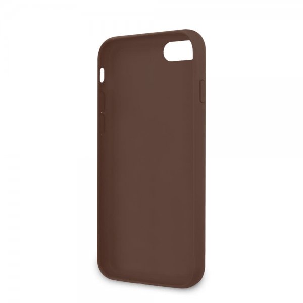 Guess iPhone 7/8/SE Kuori Stripe Cover Ruskea