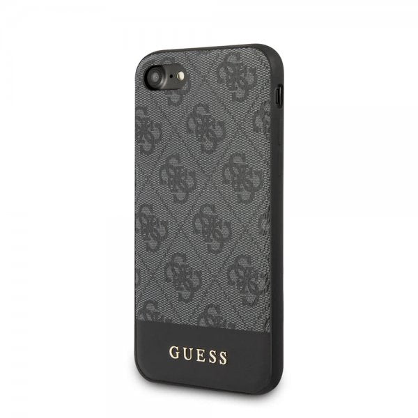 Guess iPhone 7/8/SE Kuori Stripe Cover Harmaa