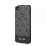 Guess iPhone 7/8/SE Kuori Stripe Cover Harmaa