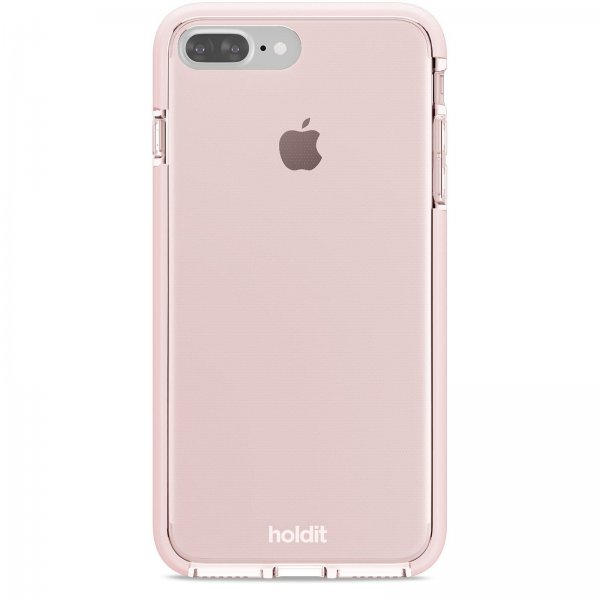 holdit iPhone 7 Plus/iPhone 8 Plus -suojakuori Seethru Blush Pink