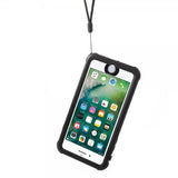 Redpepper iPhone 7 Plus/iPhone 8 Plus -suojakuori vedenkestävä IP68 Musta