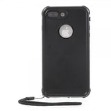 Redpepper iPhone 7 Plus/iPhone 8 Plus -suojakuori vedenkestävä IP68 Musta