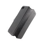 Rvelon iPhone 7/8/SE-suojakotelo magneettisella irrotettavalla kuorella musta