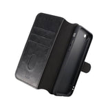 Rvelon iPhone 7/8/SE-suojakotelo magneettisella irrotettavalla kuorella musta