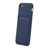 iPhone 7/8/SE Kuori Korttipidike Sininen