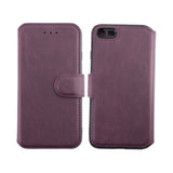 Rvelon iPhone 7/8/SE suojakuori, taitettava korttipaikka, violetti