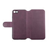 Rvelon iPhone 7/8/SE suojakuori, taitettava korttipaikka, violetti