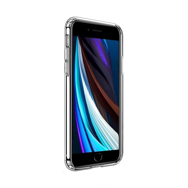 Rvelon iPhone 7/8/SE Kuori TPU Läpinäkyvä