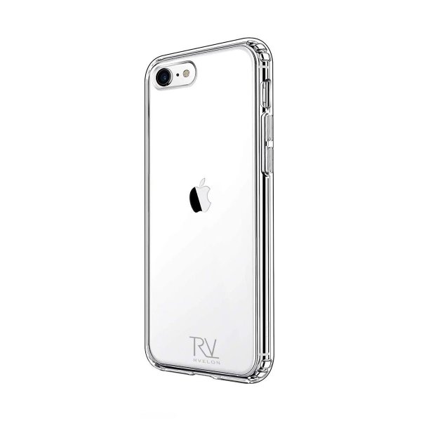 Rvelon iPhone 7/8/SE Kuori TPU Läpinäkyvä