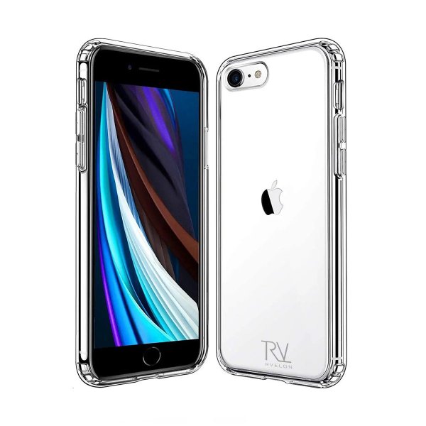 Rvelon iPhone 7/8/SE Kuori TPU Läpinäkyvä
