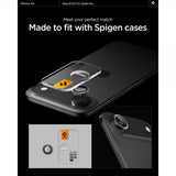 Spigen iPhone Air Kameran Linssuojus GLAS.tR EZ Fit Optik Pro 2 kpl Harmaa