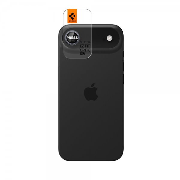 Spigen iPhone Air Kameran Linssuojus GLAS.tR EZ Fit Optik Pro 2 kpl Harmaa