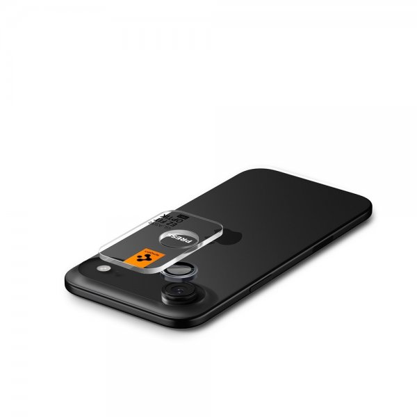 Spigen iPhone Air Kameran Linssuojus GLAS.tR EZ Fit Optik Pro 2 kpl Harmaa