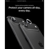 Spigen iPhone Air Kameran Linssuojus GLAS.tR EZ Fit Optik Pro 2 kpl Harmaa